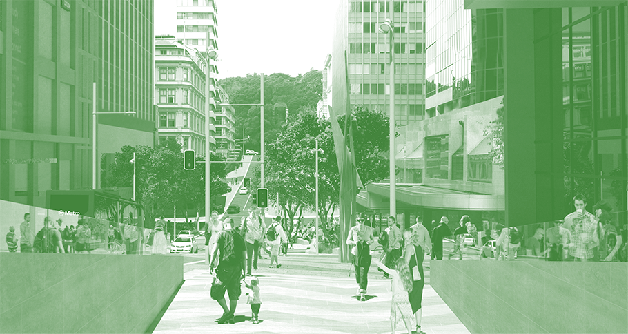 Aotea CRL station will lead into a linear park running the length of Victoria Street, with trees, , seating, better footways and a new cycleway. Aotea CRL station will lead into a linear park running the length of Victoria Street, with trees, , seating, better footways and a new cycleway.